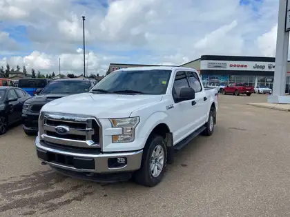 White 2016 Ford F-150 Pickup Truck Four-Wheel Drive Automatic