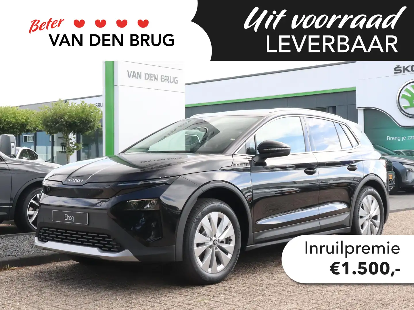 Skoda Elroq 85 Business Edition - Tour | Trekhaak | Camera | S Zwart - 1
