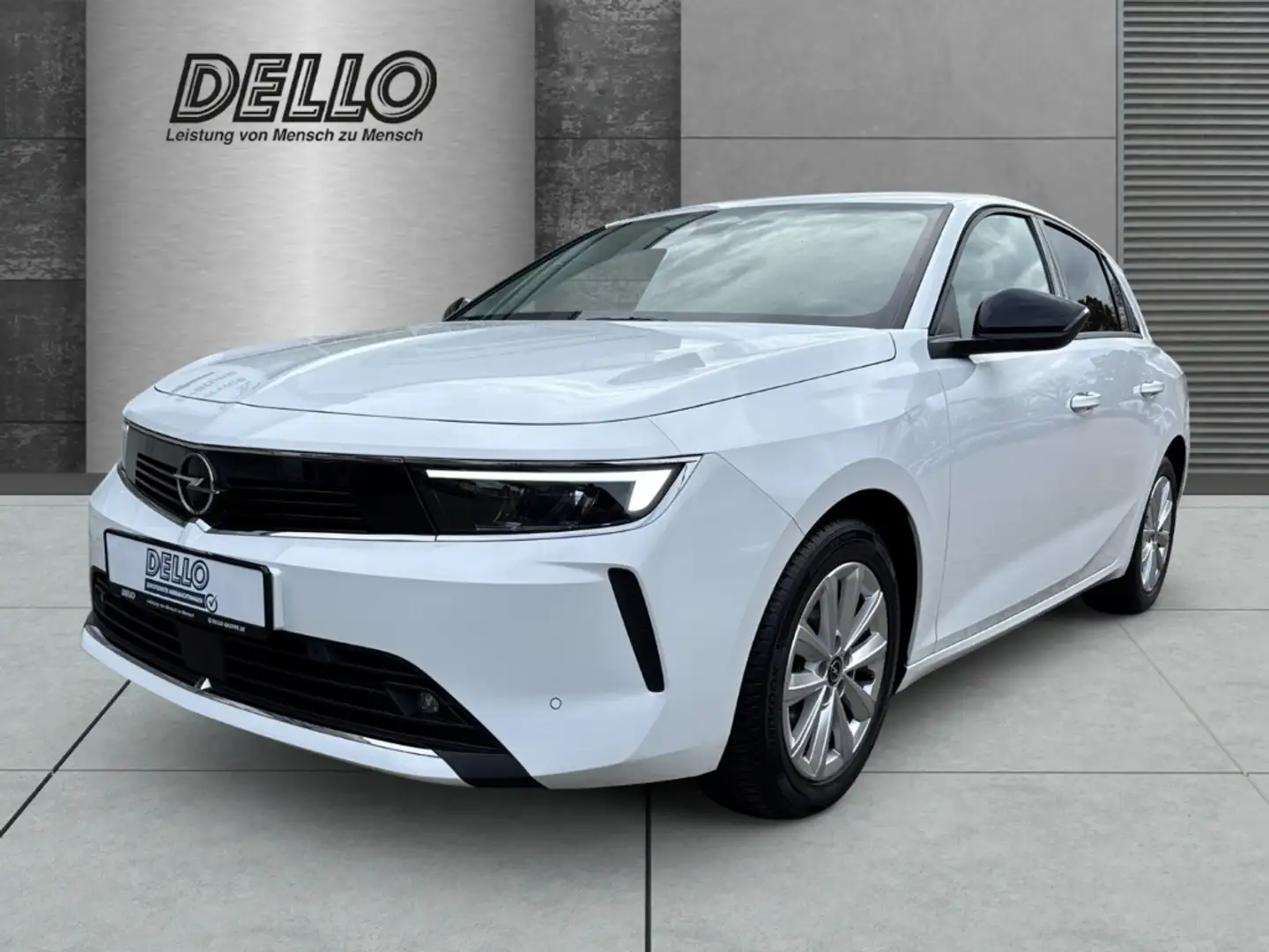 Opel Astra 1.2T 96kw AT Business-Edition Navi LED Apple CarPl Blanc - 1