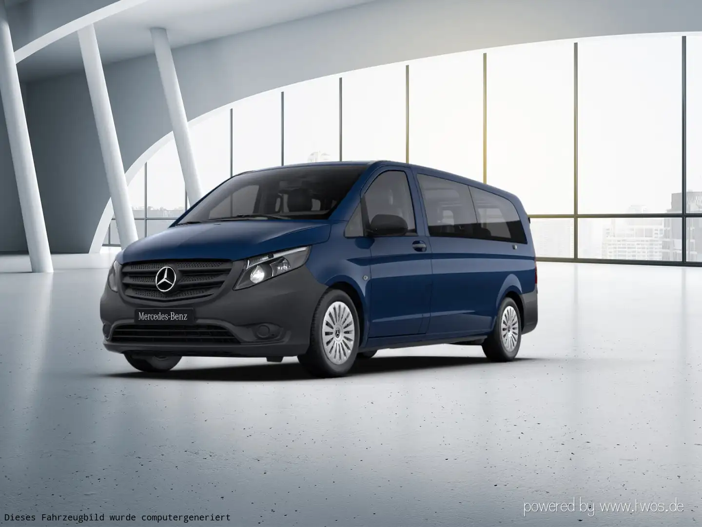 Mercedes-Benz Vito Vito 114 CDI Tourer PRO Extralang Bleu - 2