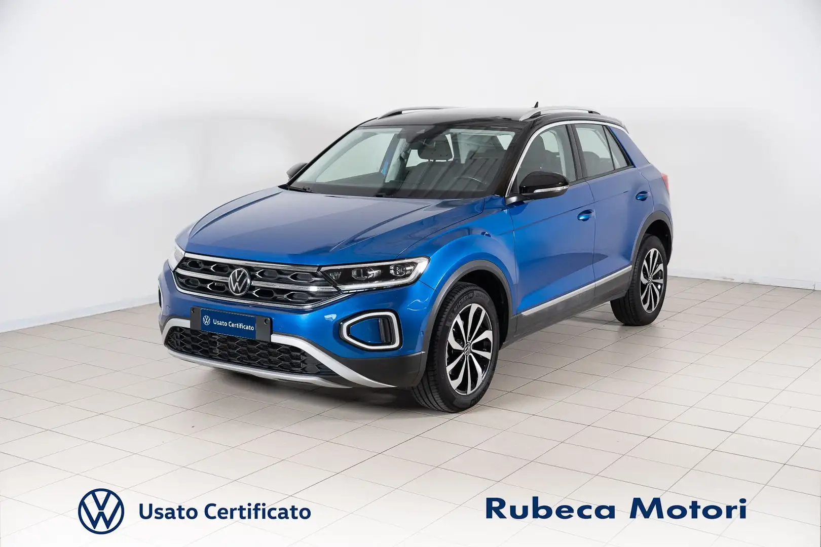 Volkswagen T-Roc 1.0 TSI Style 110CV Bleu - 1