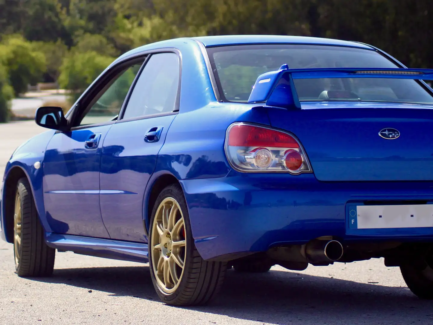 Subaru Impreza WRX Bleu - 2