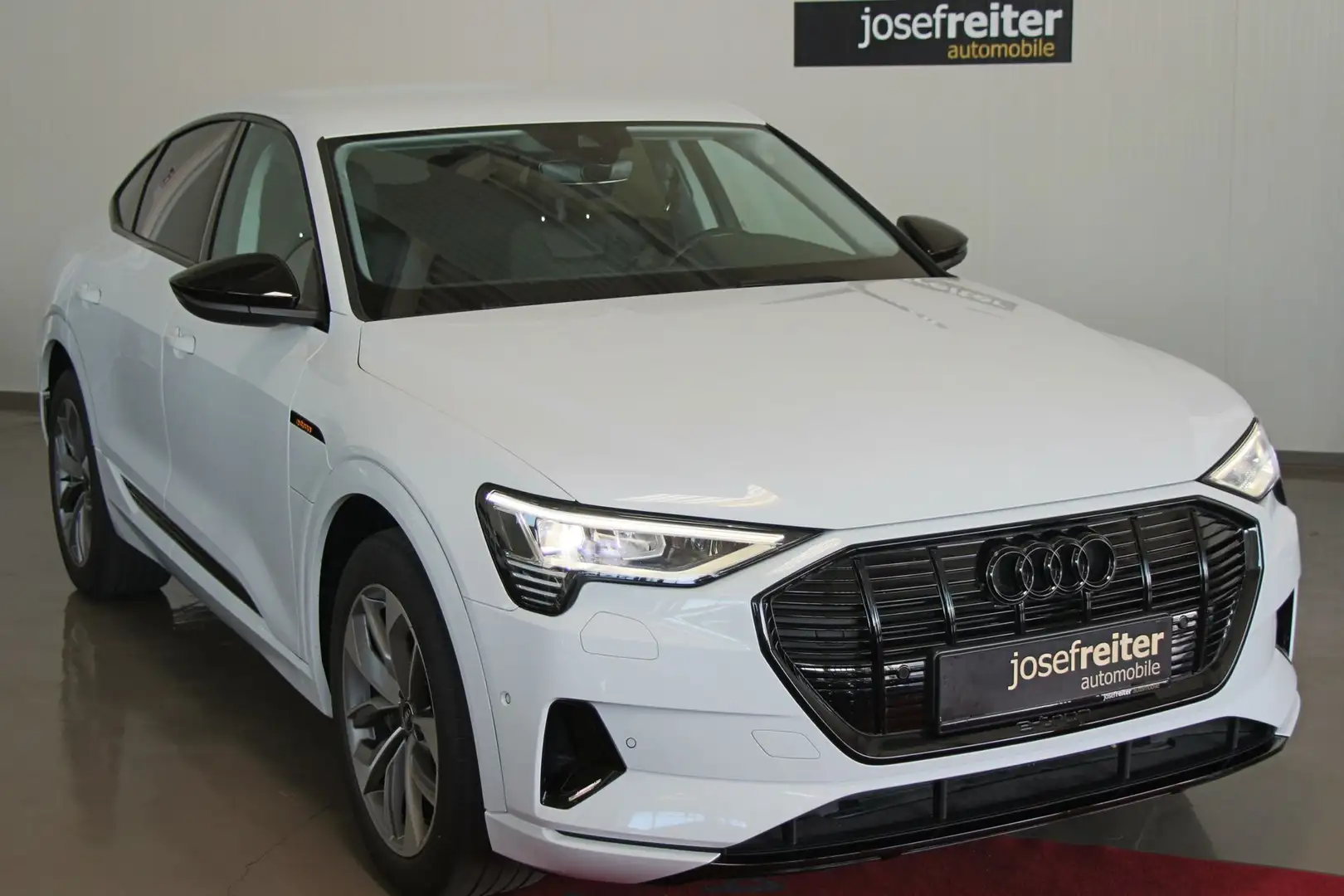 Audi e-tron Sportback 50 quattro advanced Blanc - 1