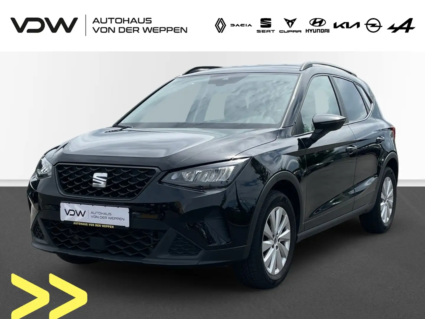 SEAT Arona Style TSI DSG Sitzheizung DAB+ FullLink Klima Schwarz - 1