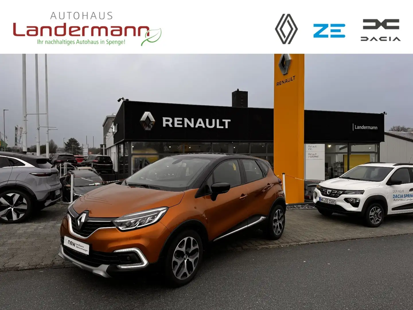 Renault Captur Intens dCi 90 EDC Orange - 1