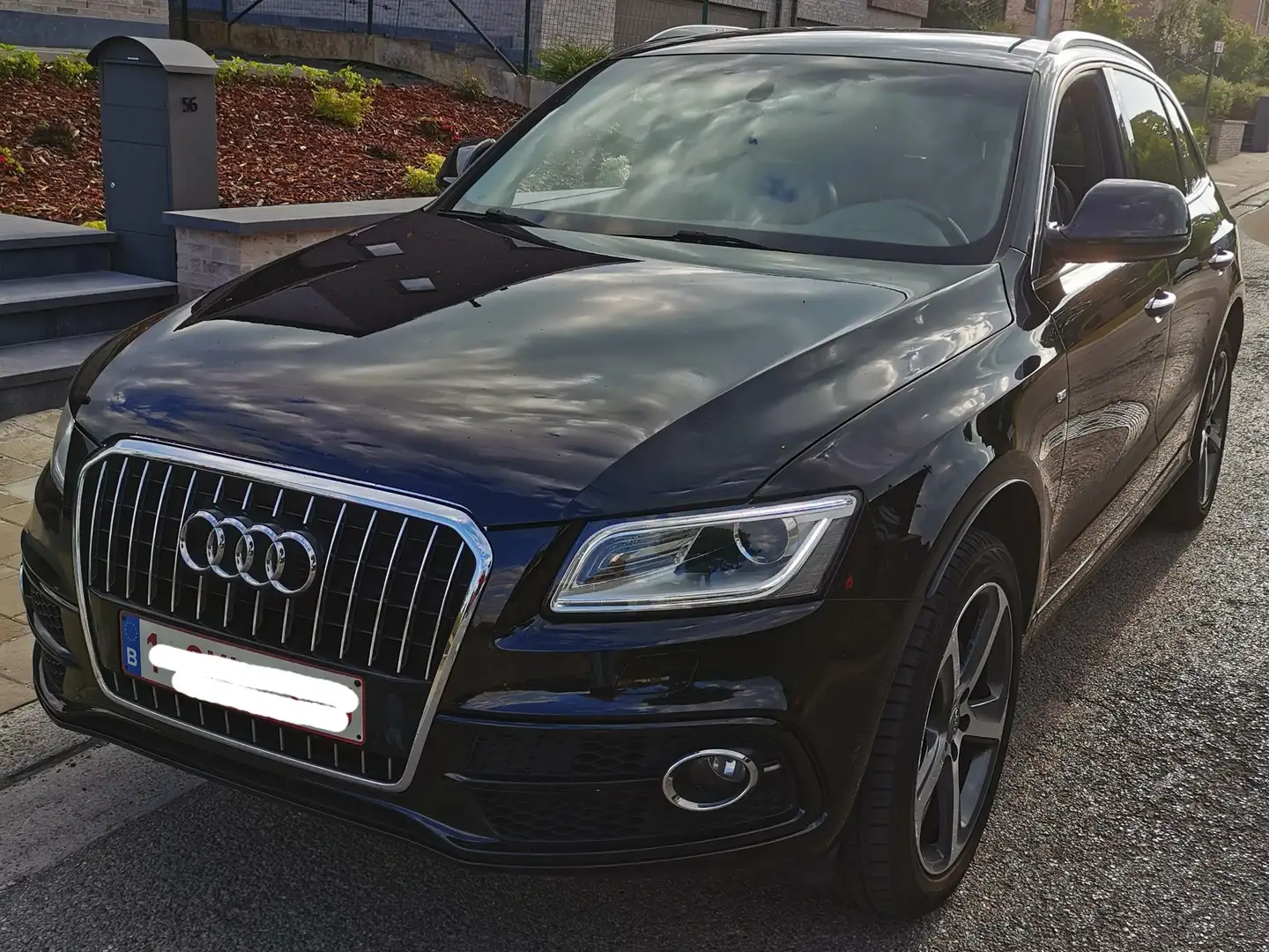 Audi Q5 Q5 2.0 TDi Q clean diesel S line S tronic Zwart - 2