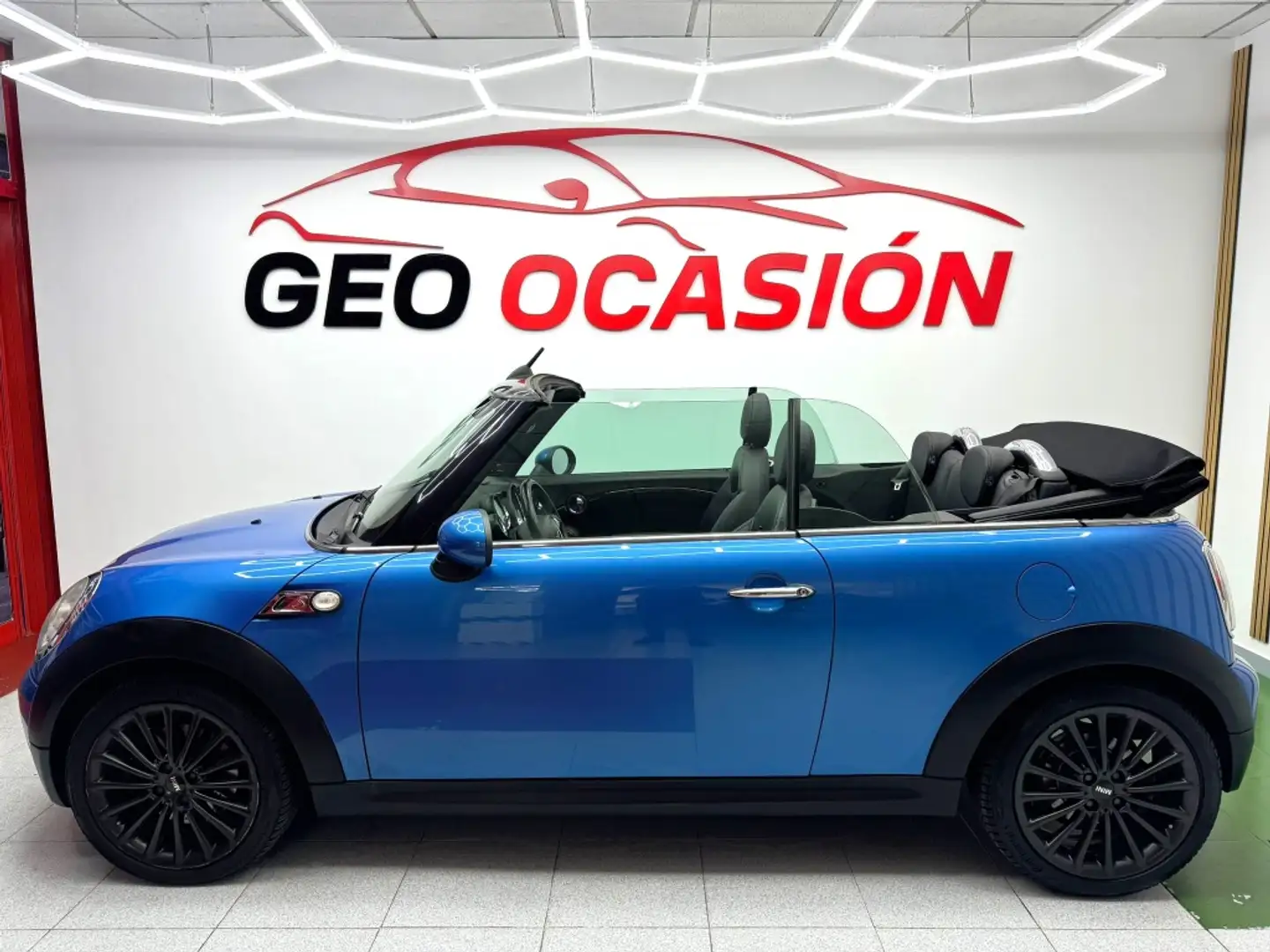 MINI Cooper S Cabrio Bleu - 2