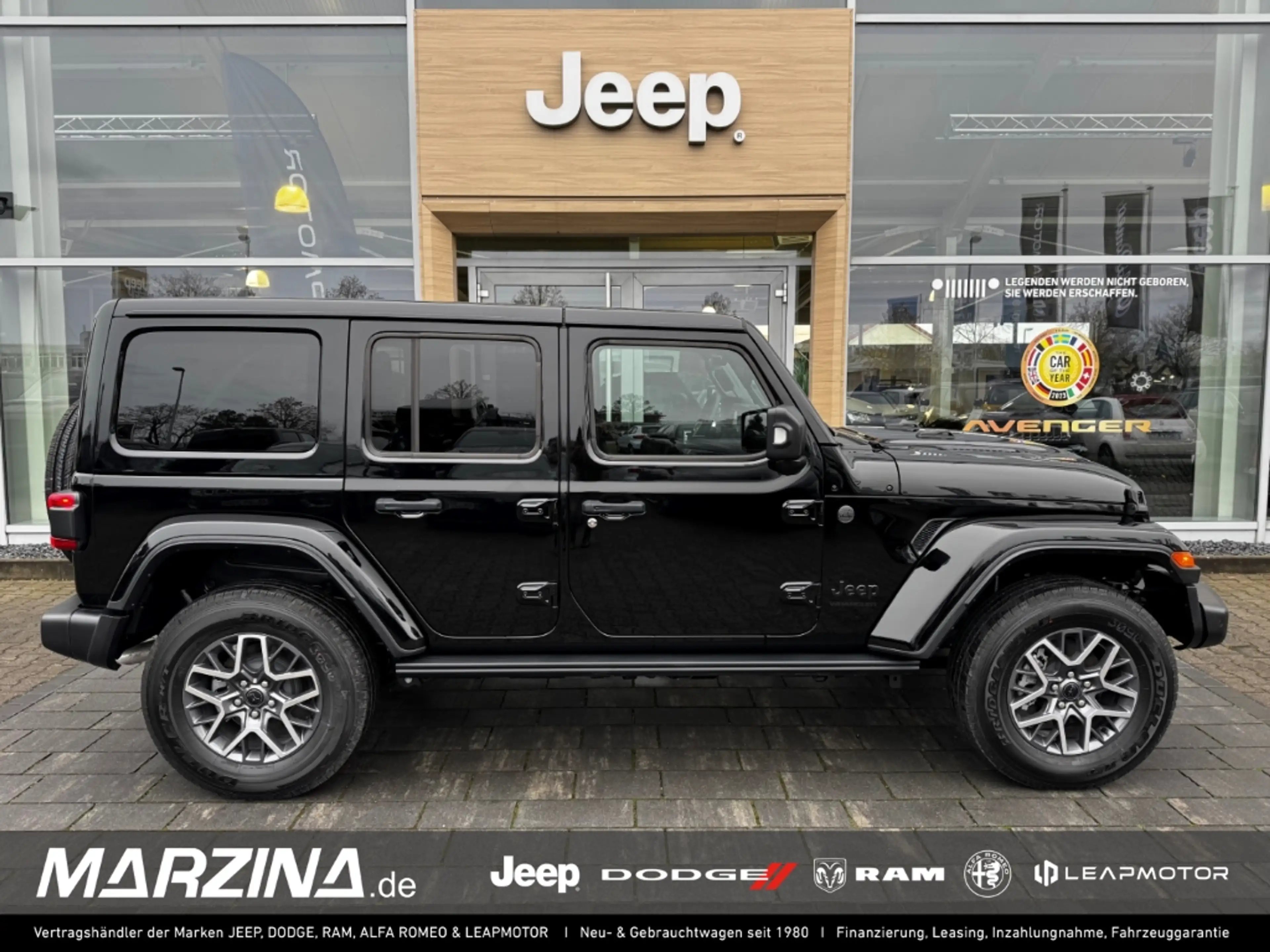 Jeep Wrangler Sahara Hardtop Navi Soundsystem LED Sperrdiff. ACC