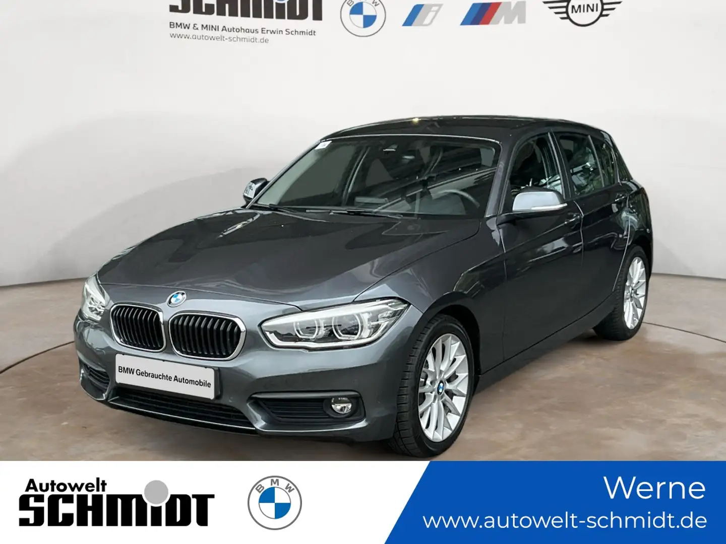 BMW 118 i Advantage + GARANTIE Gris - 1