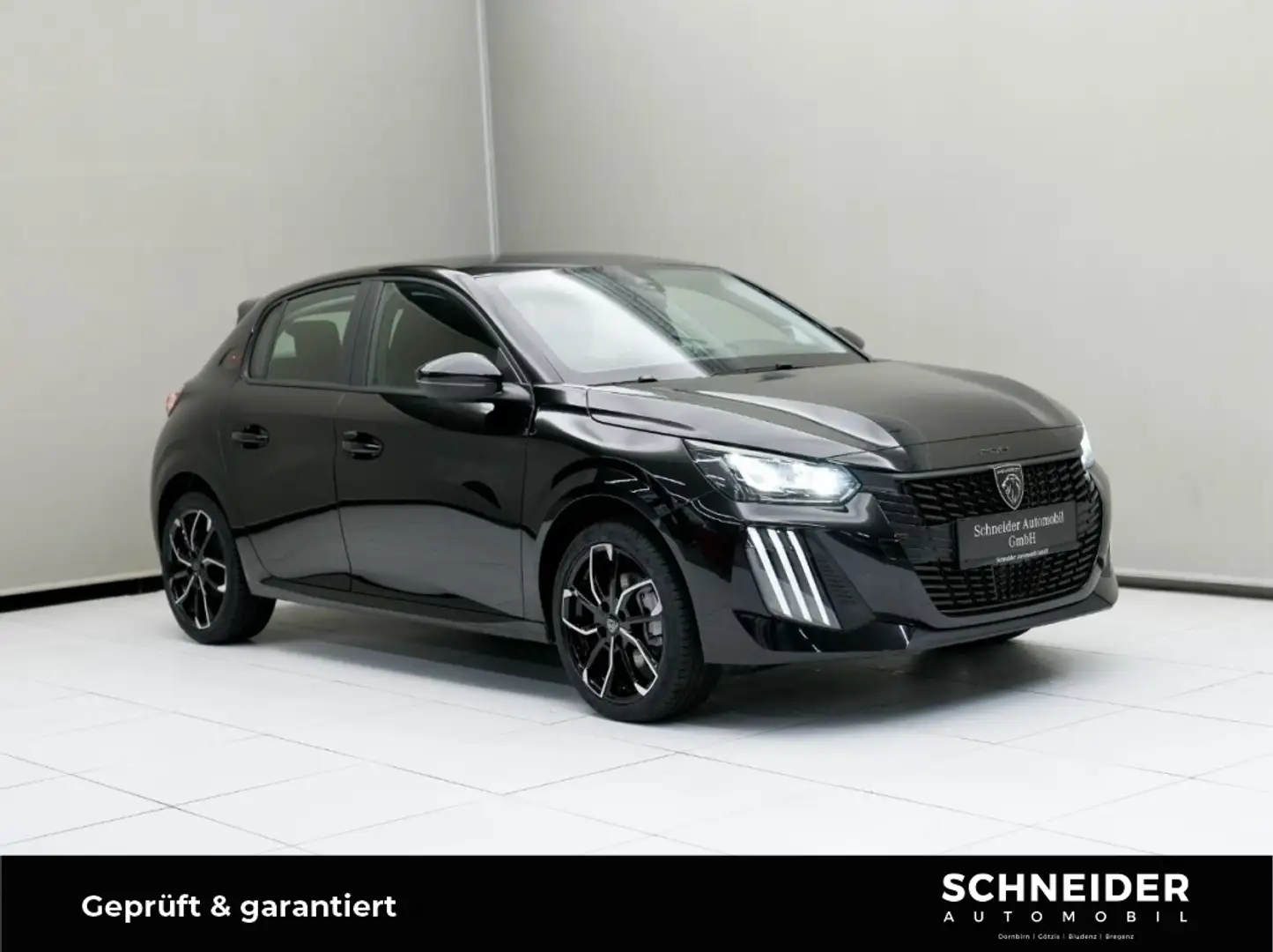 Peugeot 208 1.2 Hybrid 100 Style (EURO 6e) SoundSys PDC Schwarz - 1