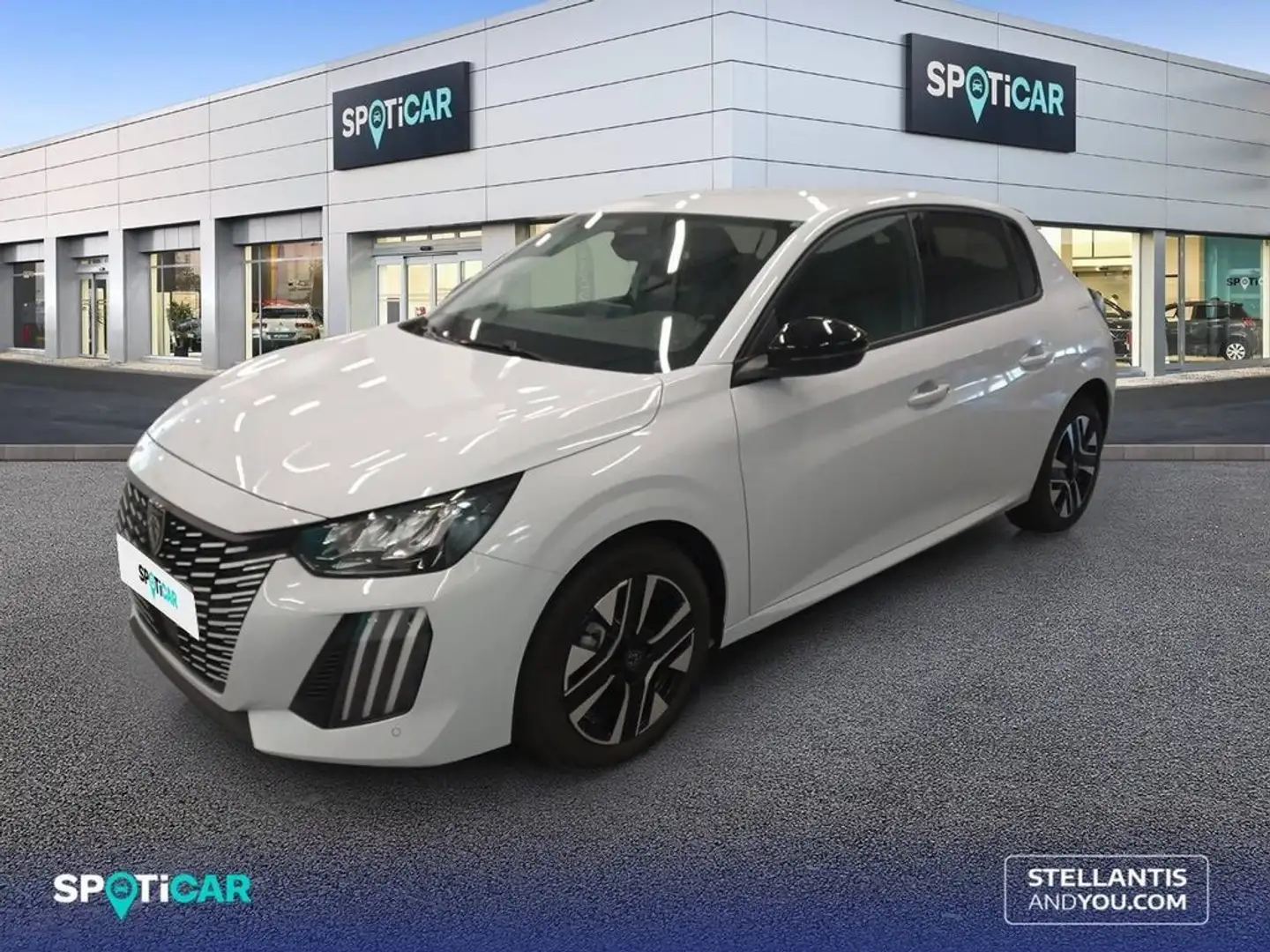 Peugeot 208 Gasolina 100 S&S 6 Vel. MAN Allure Blanco - 1