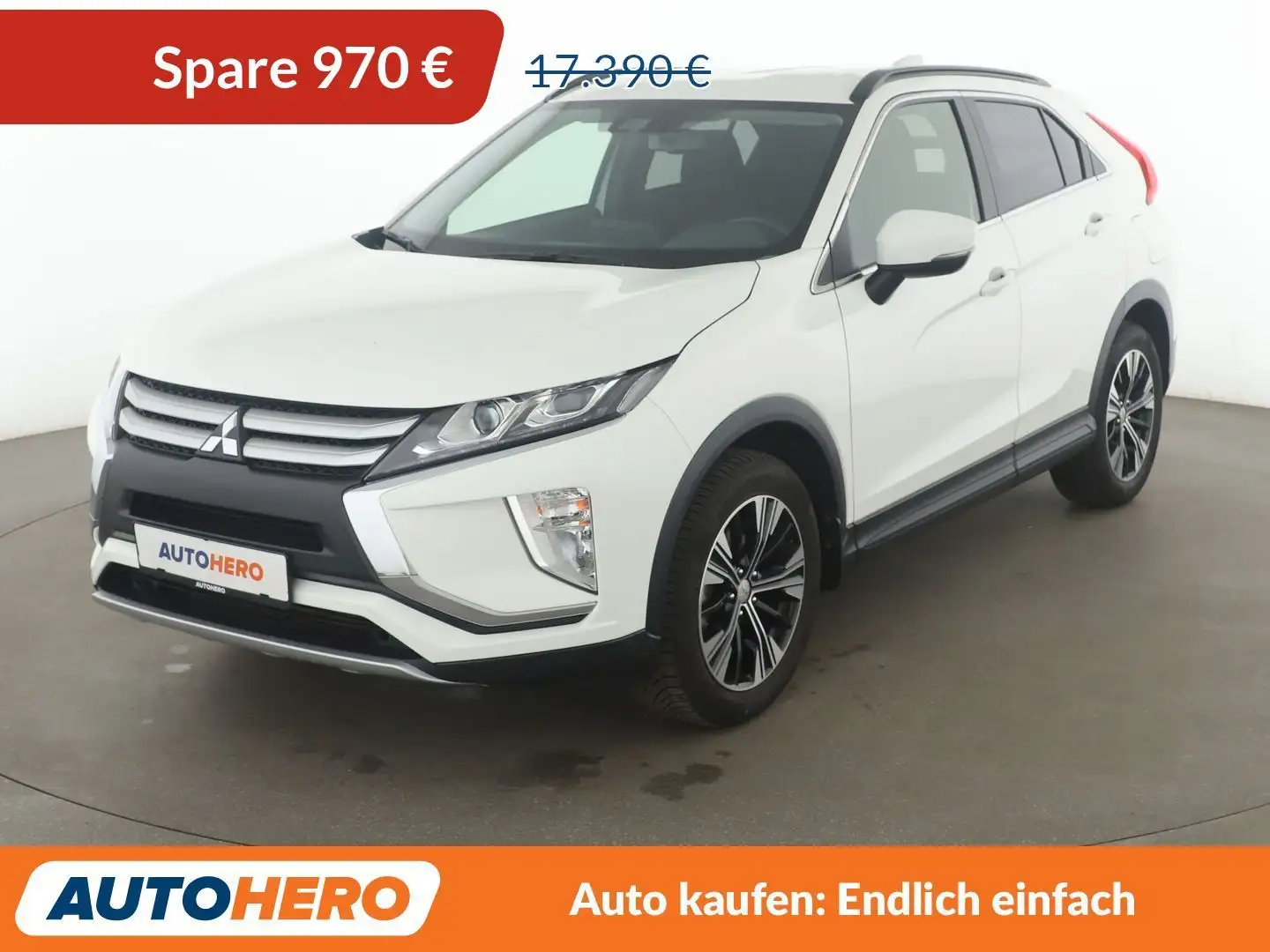 Mitsubishi Eclipse Cross 1.5 T-MIVEC Diamant Edition 2WD Aut.*NAVI* Weiß - 1