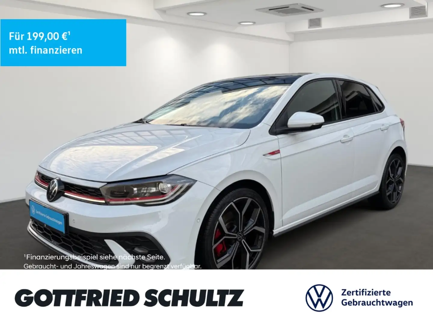 Volkswagen Polo 2.0 TSI DSG LED PANO SHZ APP-CON. GTI Weiß - 1