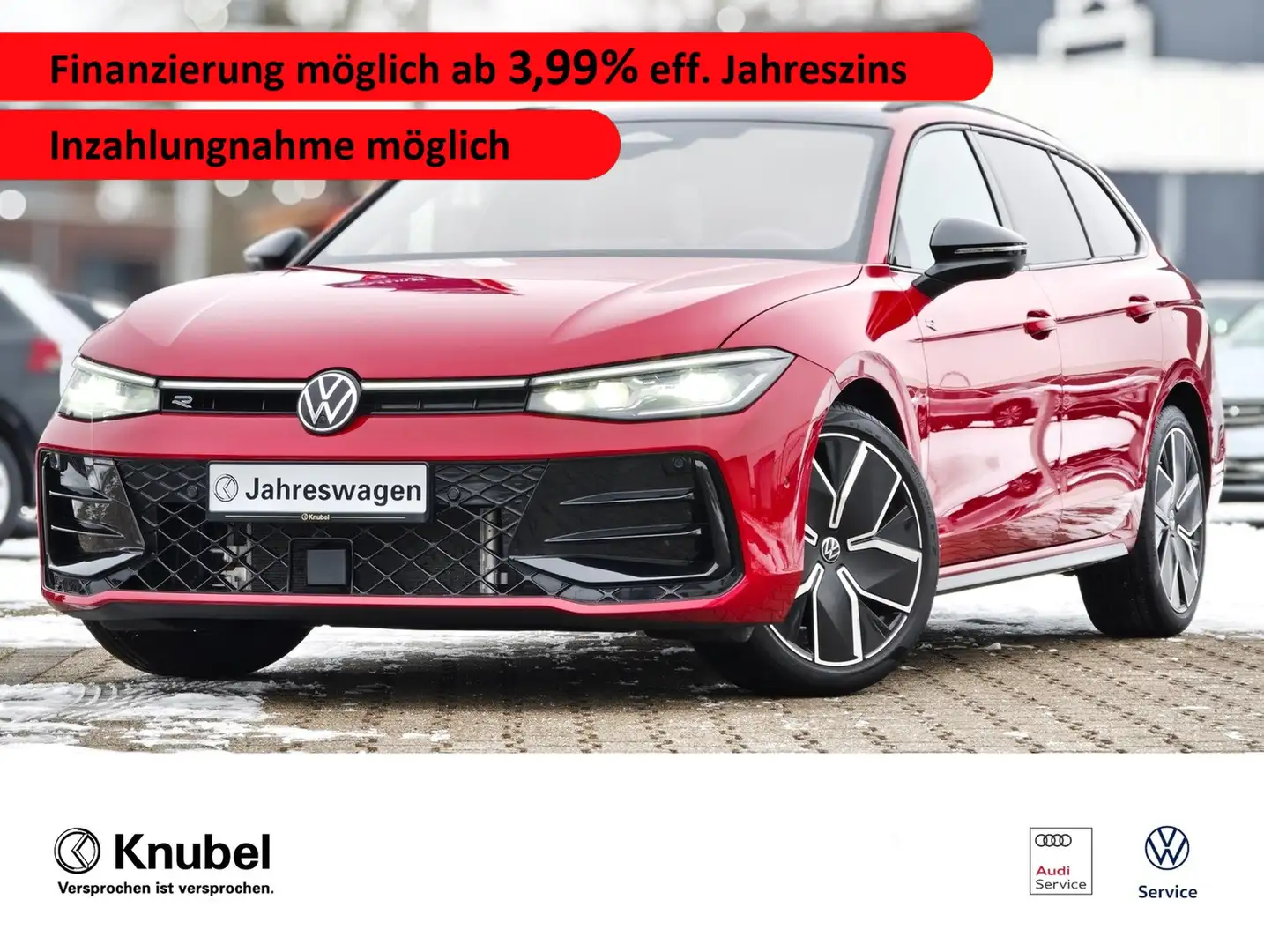 Volkswagen Passat Variant R-Line Signature 2.0 TDI DSG 4M Pano*AHK* Rot - 1