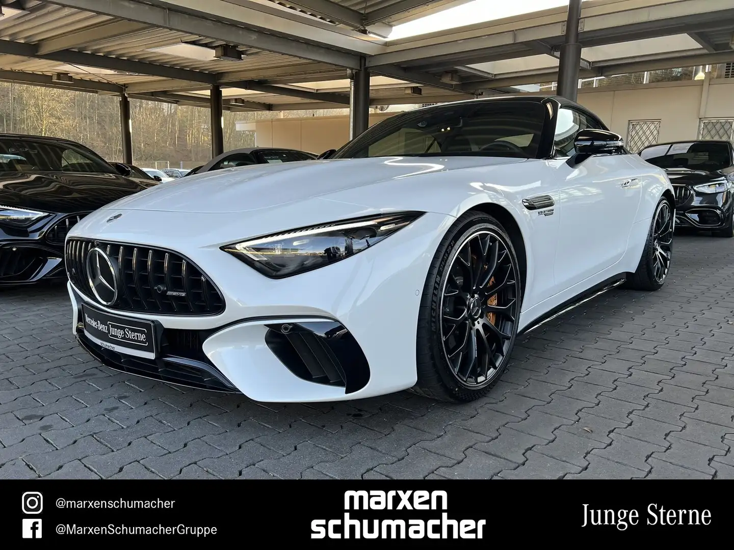 Mercedes-Benz SL 63 AMG AMG SL 63 4M+ Keramik+Lift+Night2+PremiumPlus Navi Blanc - 1