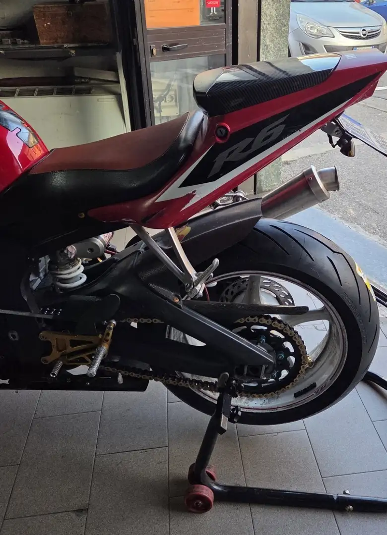 Yamaha YZF-R6 Rojo - 2