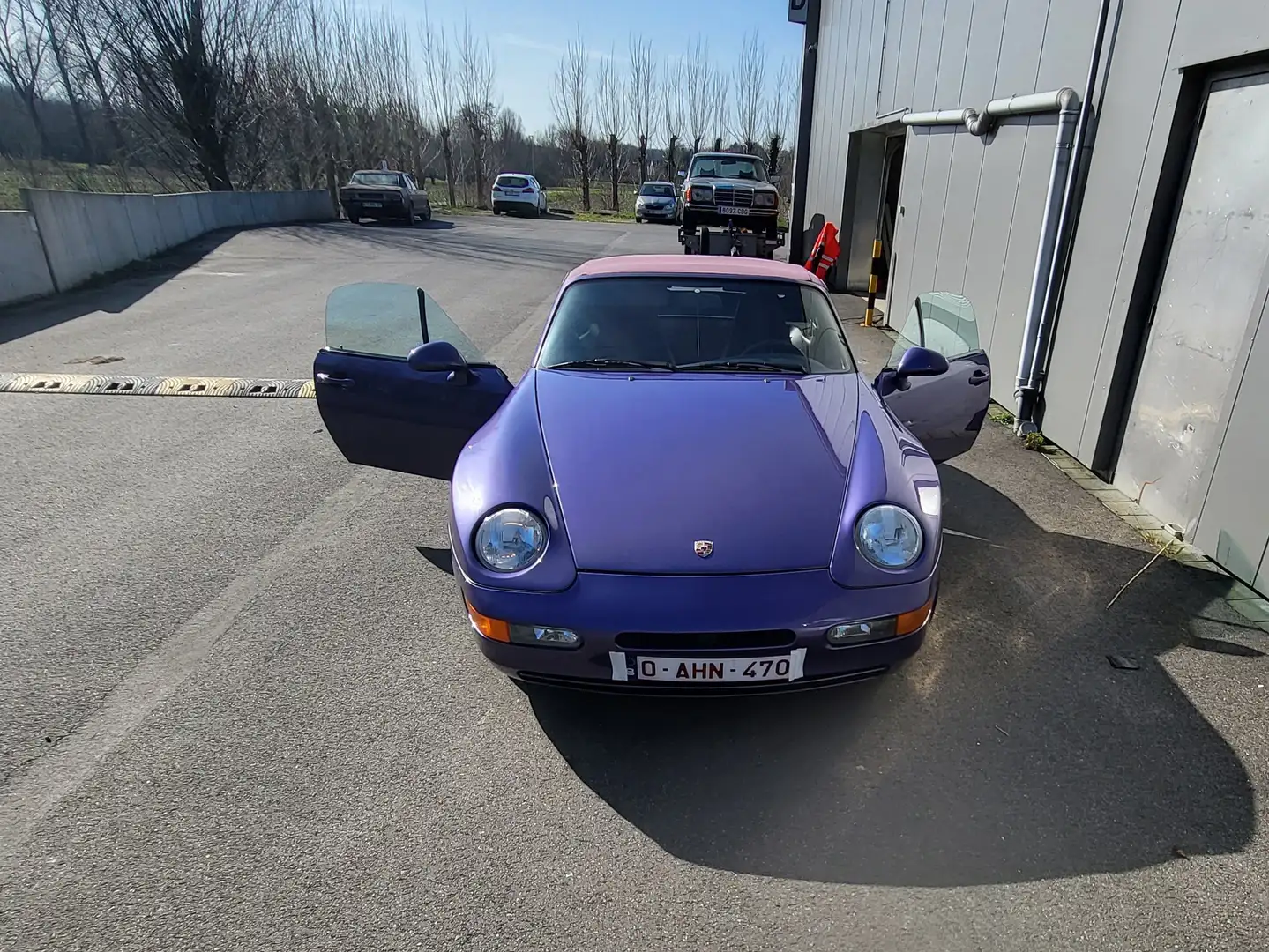Porsche 968 968 Cabriolet Фіолетовий - 2