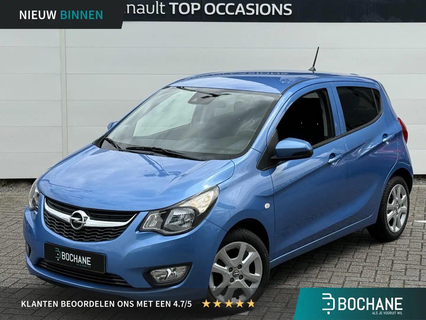 Opel Karl 1.0 ecoFLEX Edition | Stoel + Stuur verw. | Parkee Blauw - 1