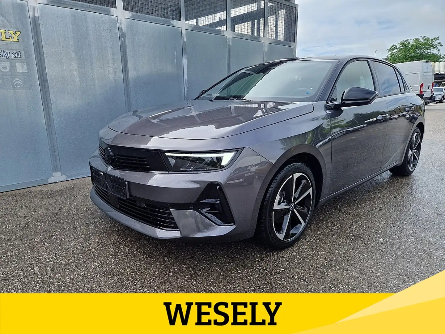 Opel Astra 1,2 Turbo GS Gris - 1