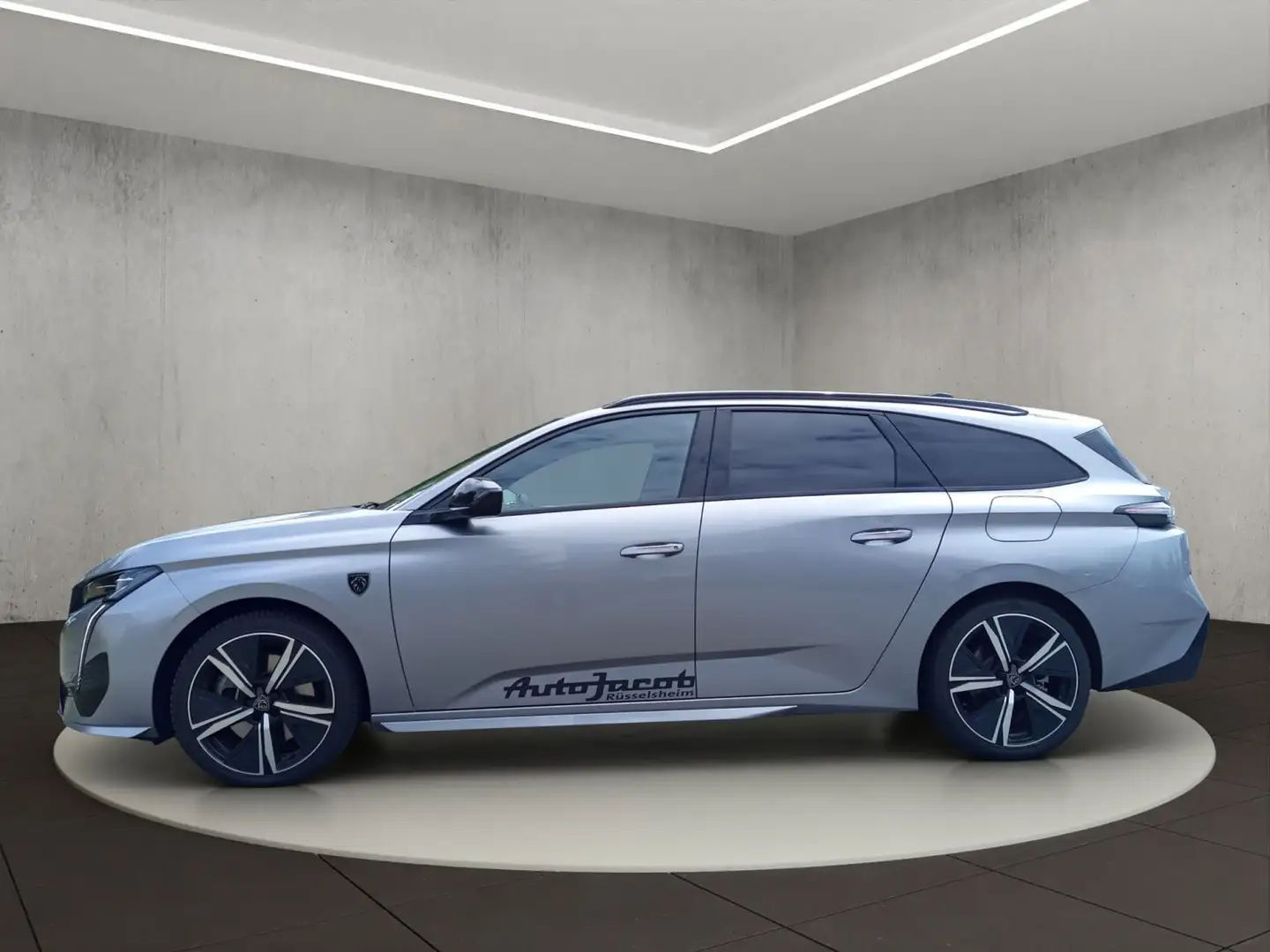 Peugeot 308 SW GT Plug-In Hybrid 225 e-EAT8 Argent - 2