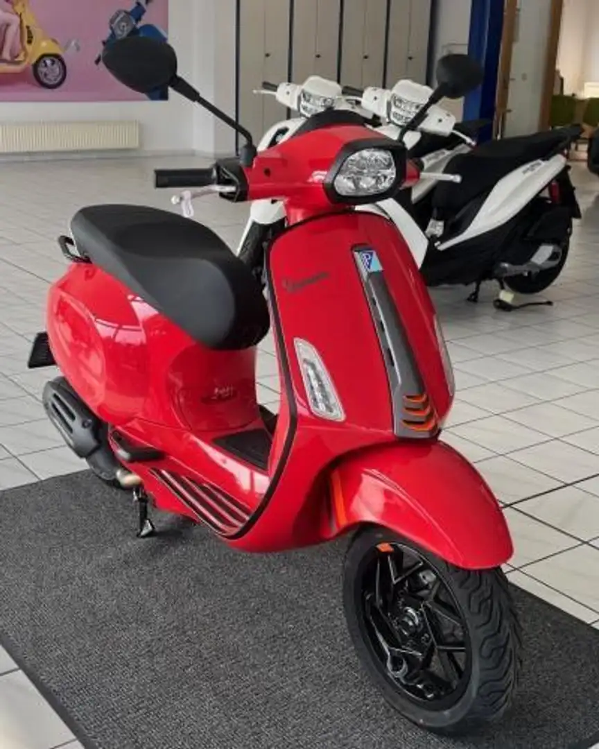 Vespa Sprint 50 ccm Rojo - 2