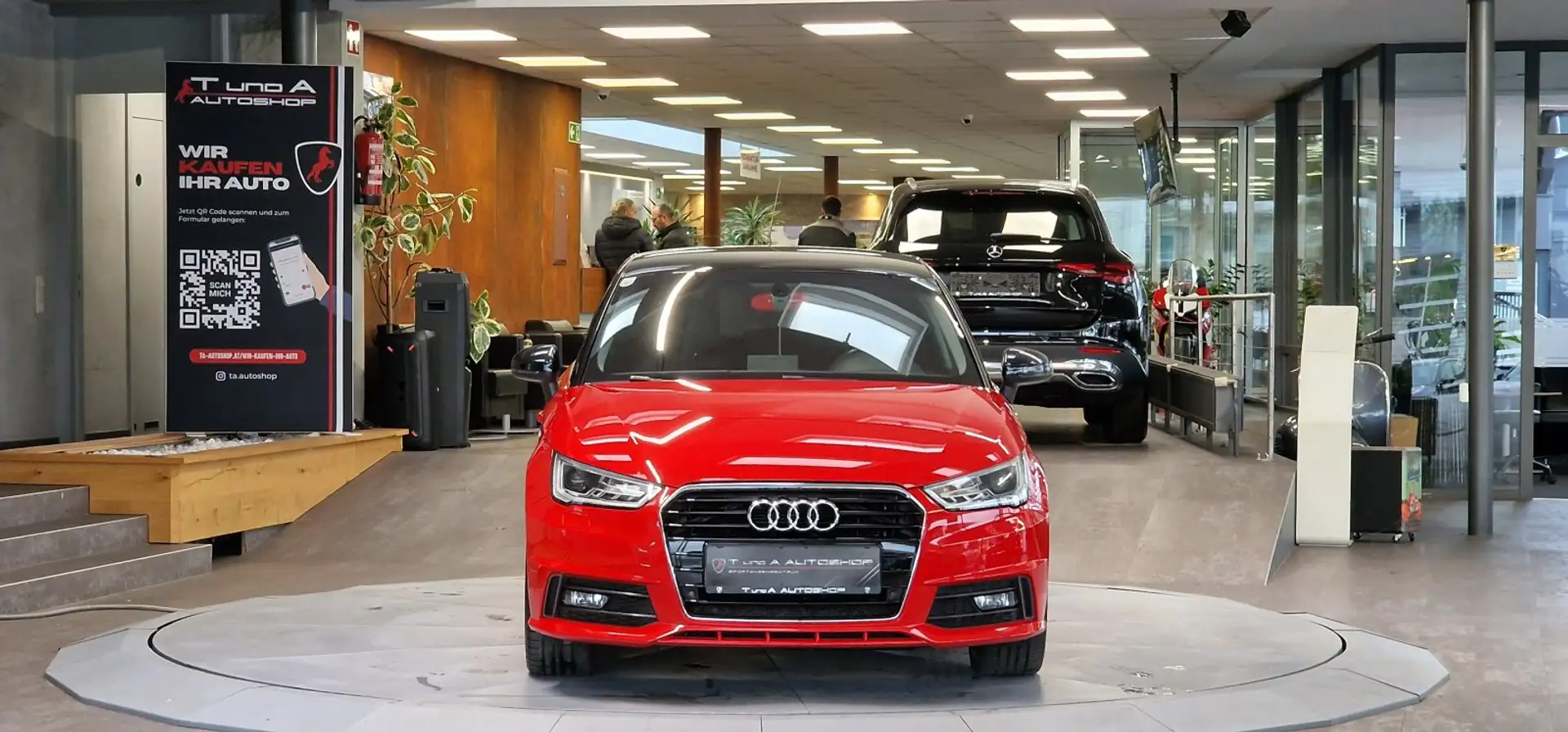 Audi A1 1.0 TFSI S-Line S-Tronic *Xenon Plus*Sitzheizung*1 Rot - 2
