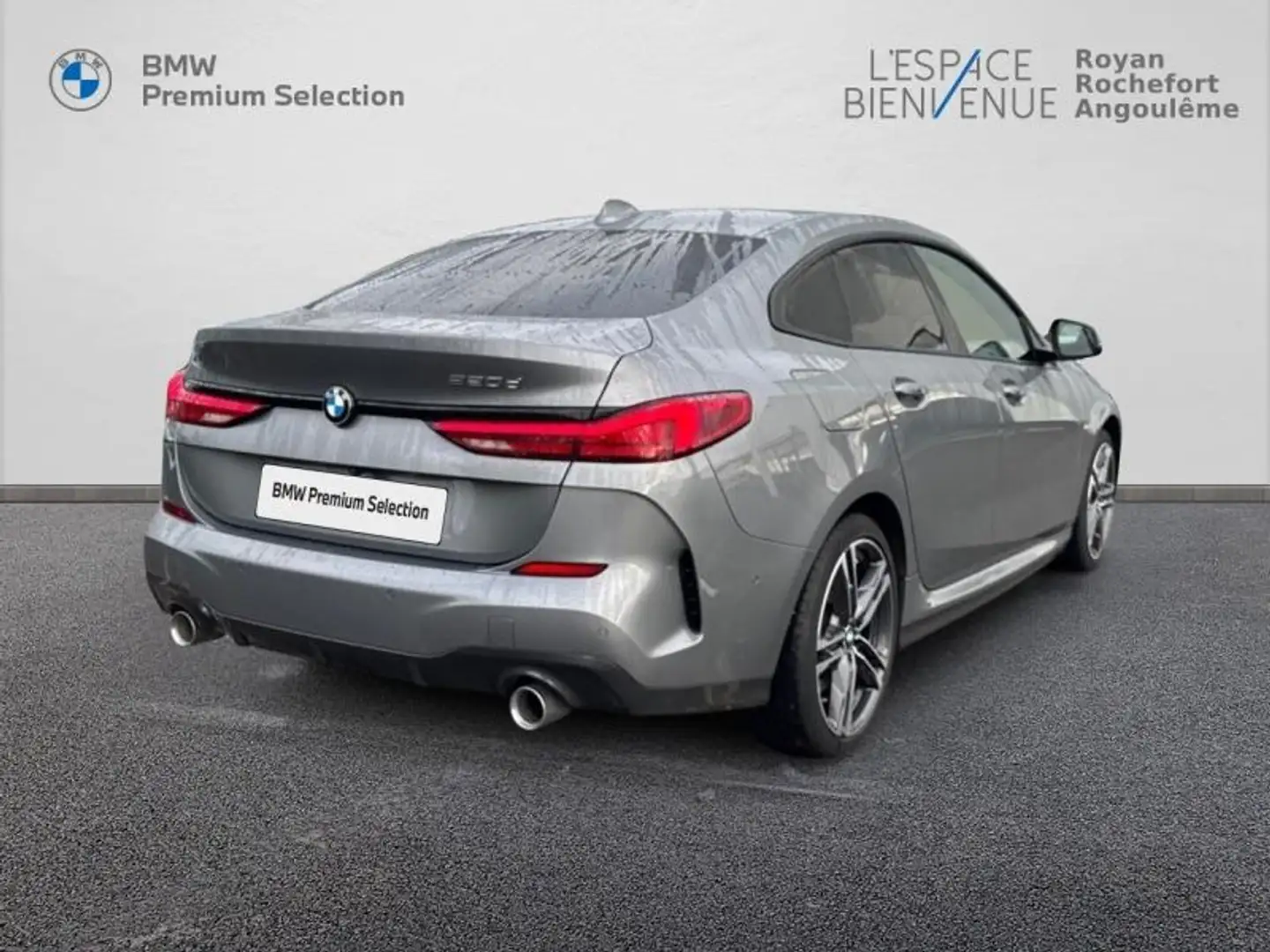 BMW 220 220dA 190ch M Sport Gris - 2