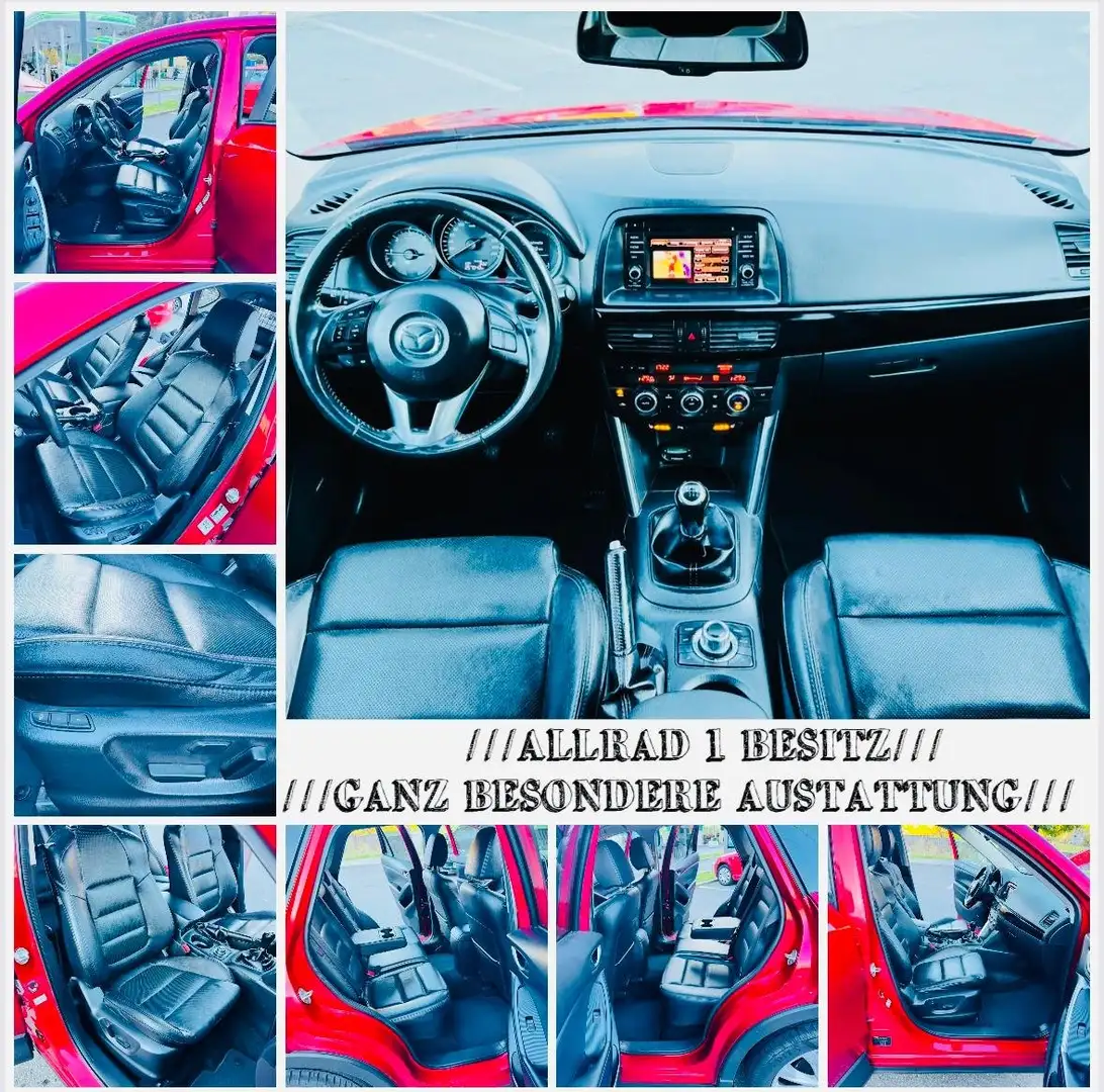 Mazda CX-5 CX-5 CD150 4x4 Pickerl bis 08/2027 1BESITZ Rot - 1