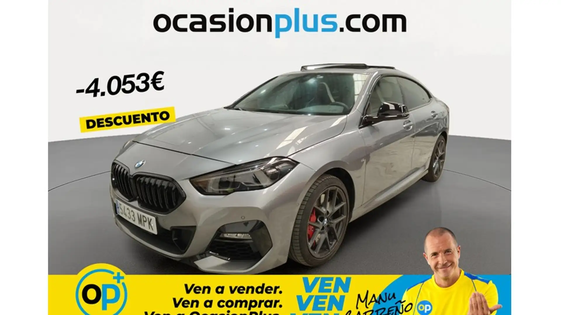 BMW 220 220iA Gran Coupé Gris - 1