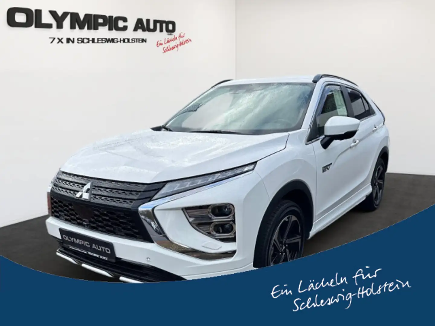 Mitsubishi Eclipse Cross 2.4 PHEV Select Black 360°CAM AHK Blanc - 1