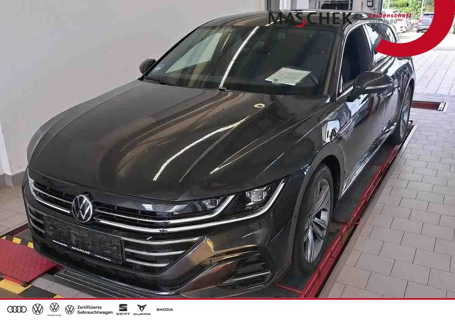 Volkswagen Arteon Shooting Brake R-Line 2.0 TDI DSG AHK IQLight 4x S Grau - 1
