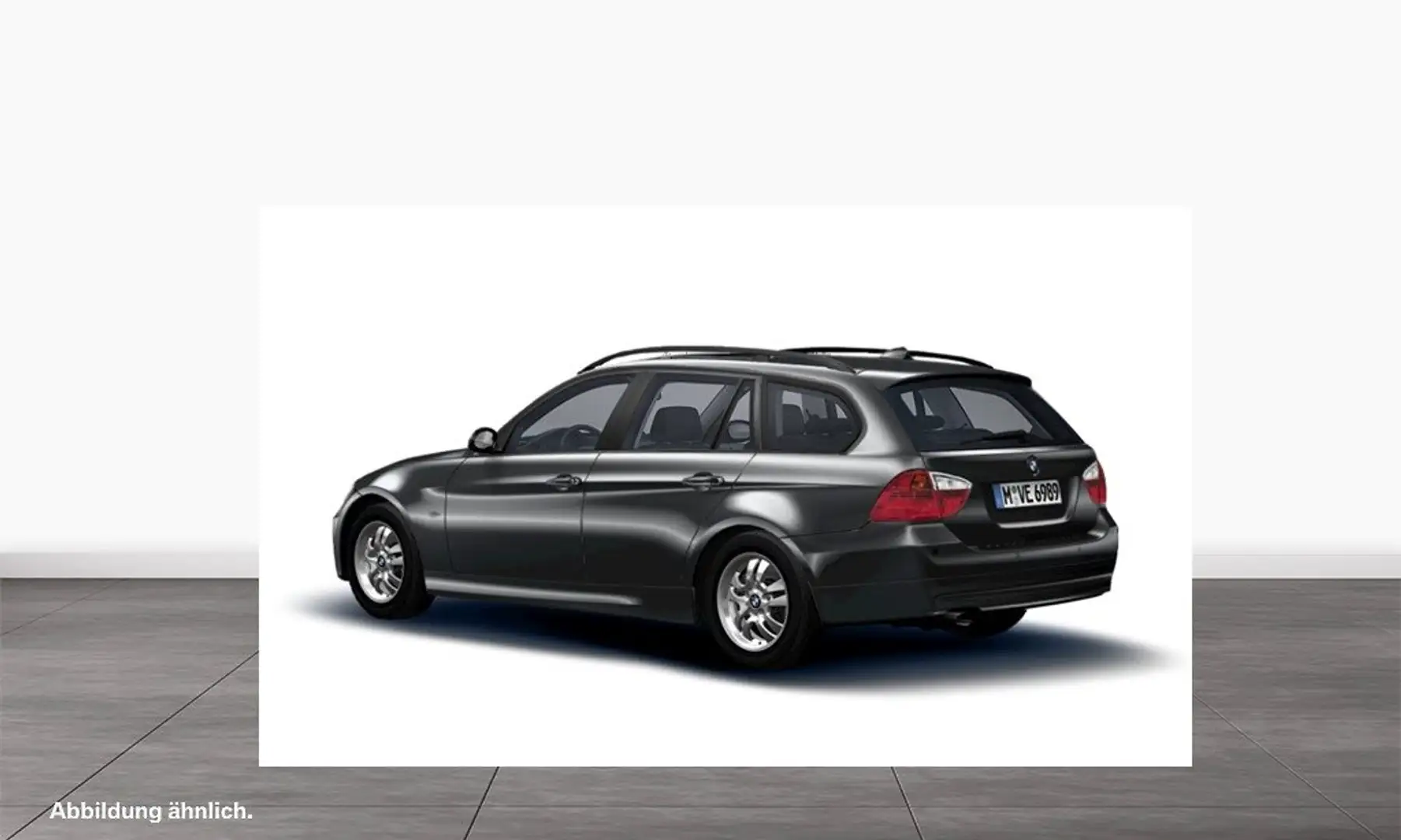 BMW 318 d Touring Xenon Pano.Dach Tempomat Klimaaut. Grau - 2
