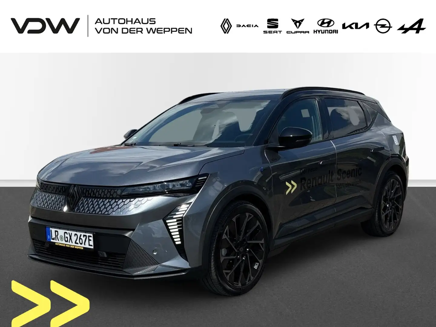 Renault Scenic E-Tech 220 Long Range Esprit Alpine Klima Navi Schwarz - 1