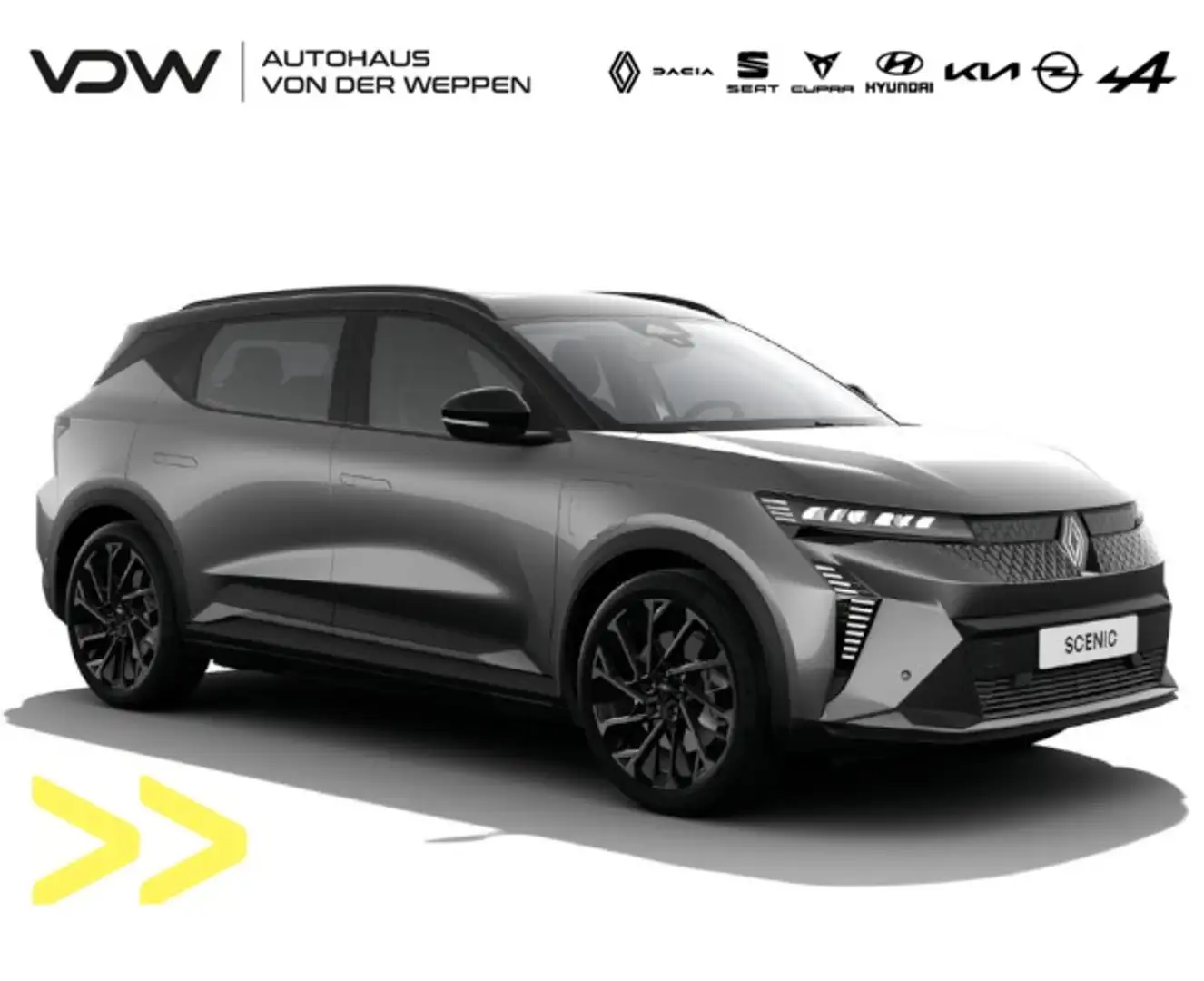 Renault Scenic E-Tech 220 Long Range Esprit Alpine Klima Navi Schwarz - 1