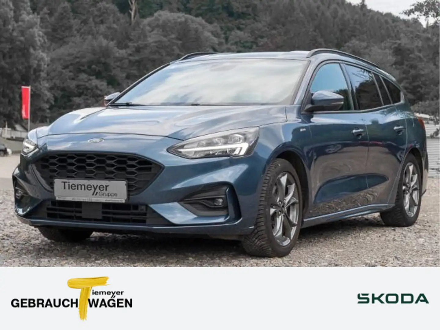 Ford Focus Turnier 1.5 Aut. ST-LINE LED NAVI B&O Blau - 1