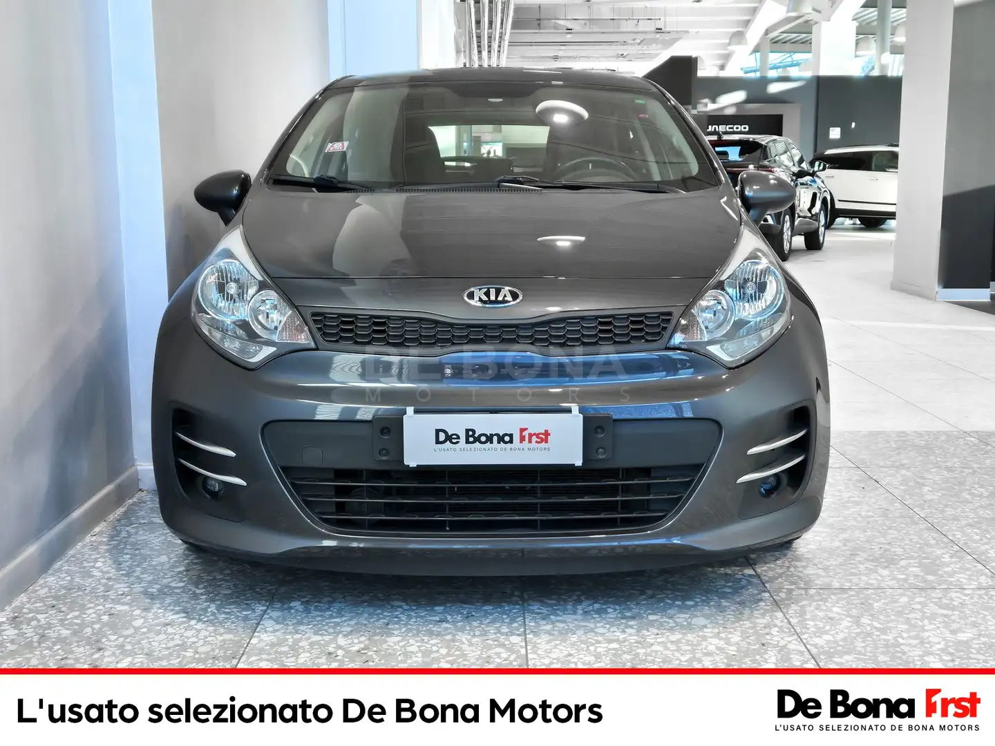 Kia Rio 5p 1.2 cool eco gpl Gris - 2