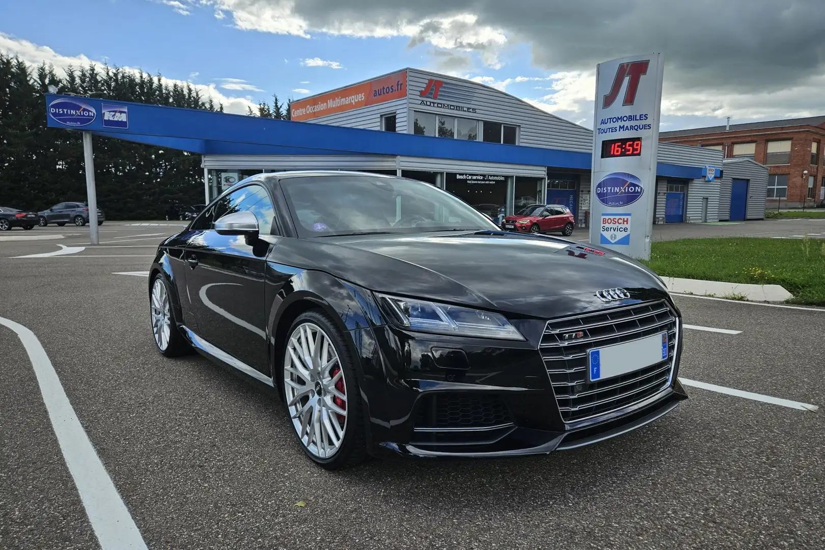 Audi TT S Coupé Quattro 2.0 TFSI - BV S-tronic S COUPE Échappement Milltek Zwart - 1