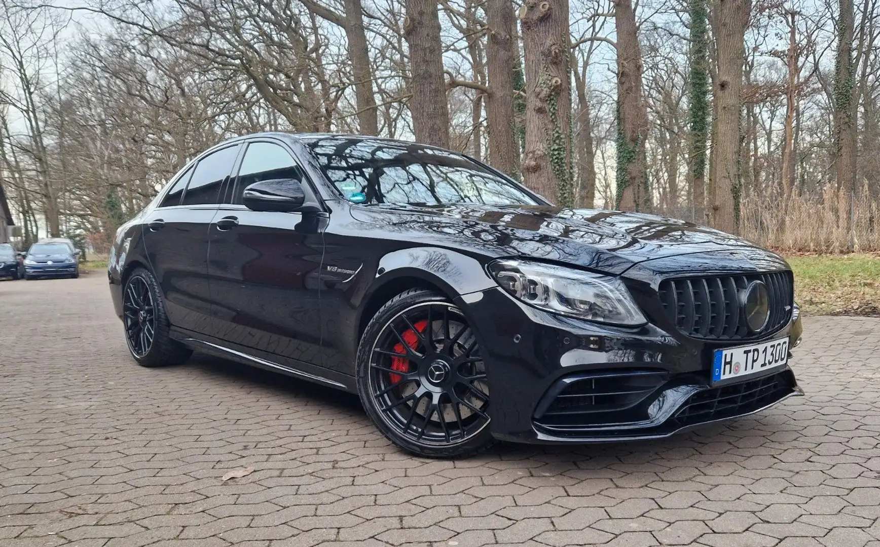 Mercedes-Benz C 63 AMG S Negro - 1