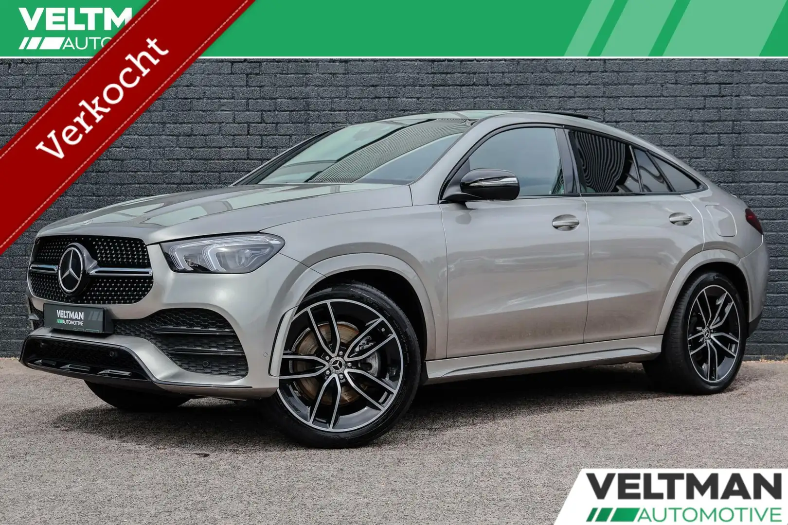 Mercedes-Benz GLE 350 Coupé e 4MATIC AMG LINE PANORAMADAK 22INCH LUCHTVE Argent - 1