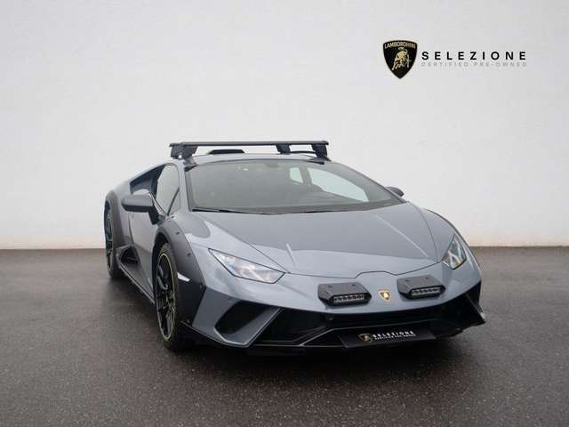 Imagine Lamborghini Huracán Sterrato GRIGIO TELESTO SPORT-SEAT SENSONUM CAMERA