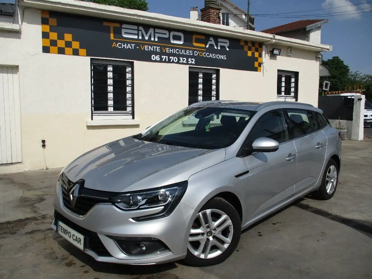 Renault Megane Mégane IV Estate Blue dCi 115 EDC Business Grau - 1