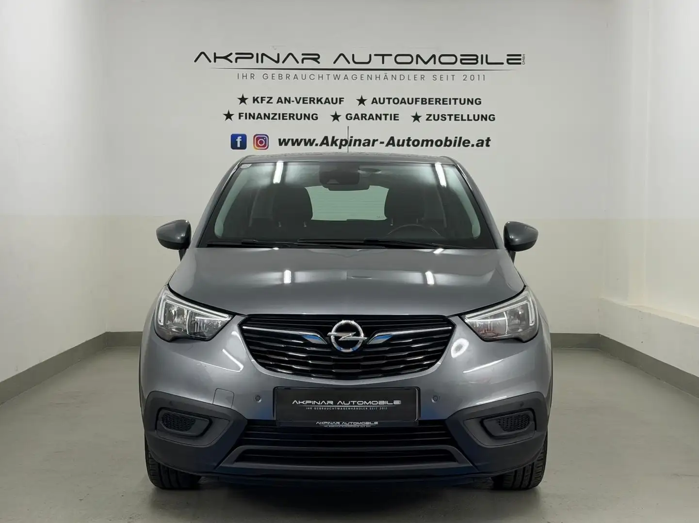 Opel Crossland X 1,2 Edition *ERSTBESITZ* Grau - 2