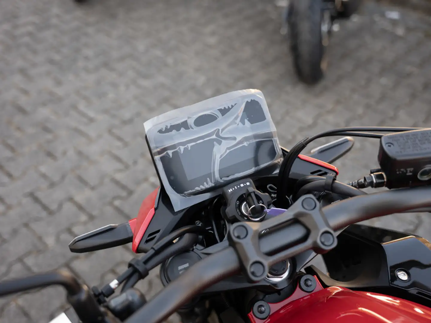 Honda CB 500 Hornet LED SCHEINWERFER Czerwony - 2
