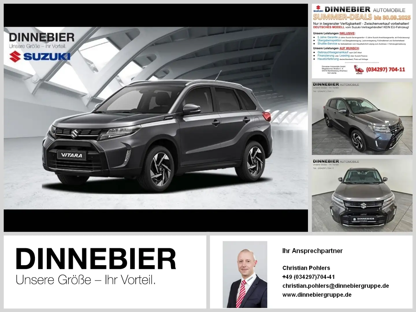 Suzuki Vitara Comfort+ (MT)  *5 Jahre Garantie* Gris - 1