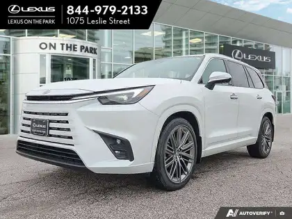 White 2026 Lexus TX SUV / Crossover  8-Speed Automatic