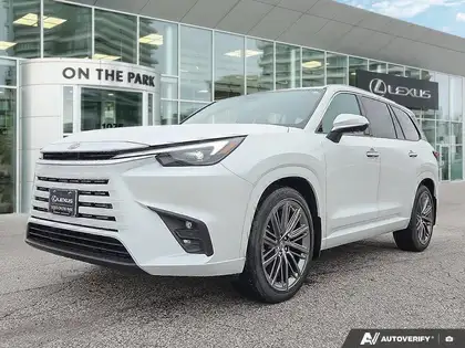White 2026 Lexus TX SUV / Crossover 8-Speed Automatic