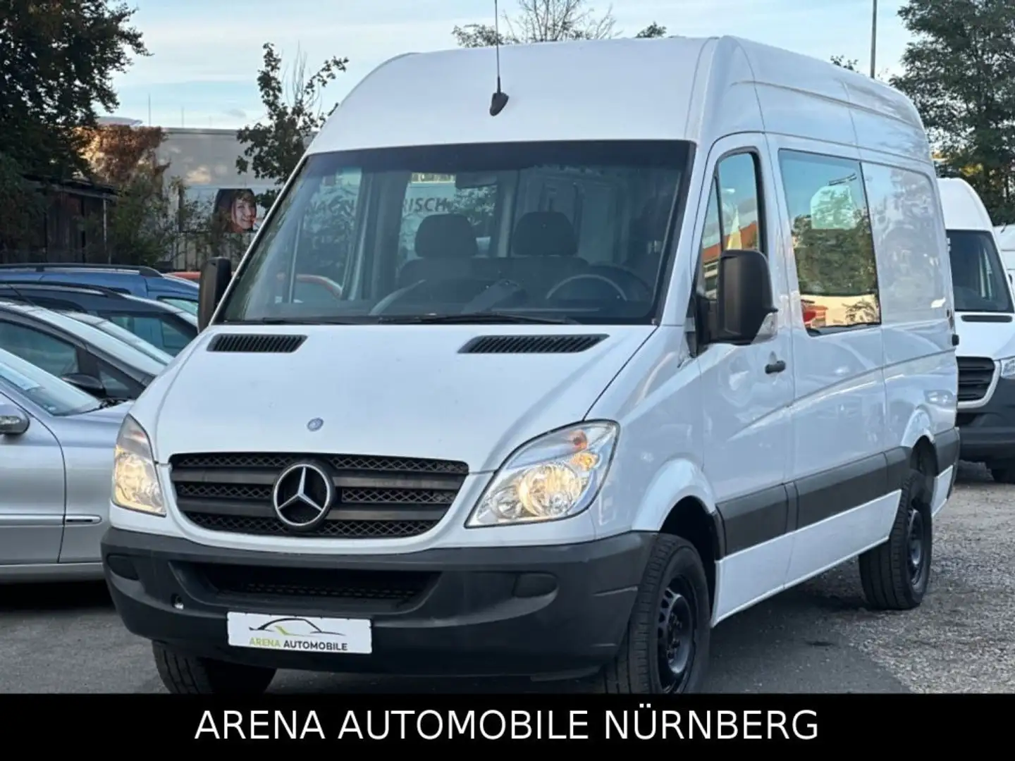Mercedes-Benz Sprinter II Kasten 313 CDI Mixto*Klima*Ahk*Euro5 Weiß - 1
