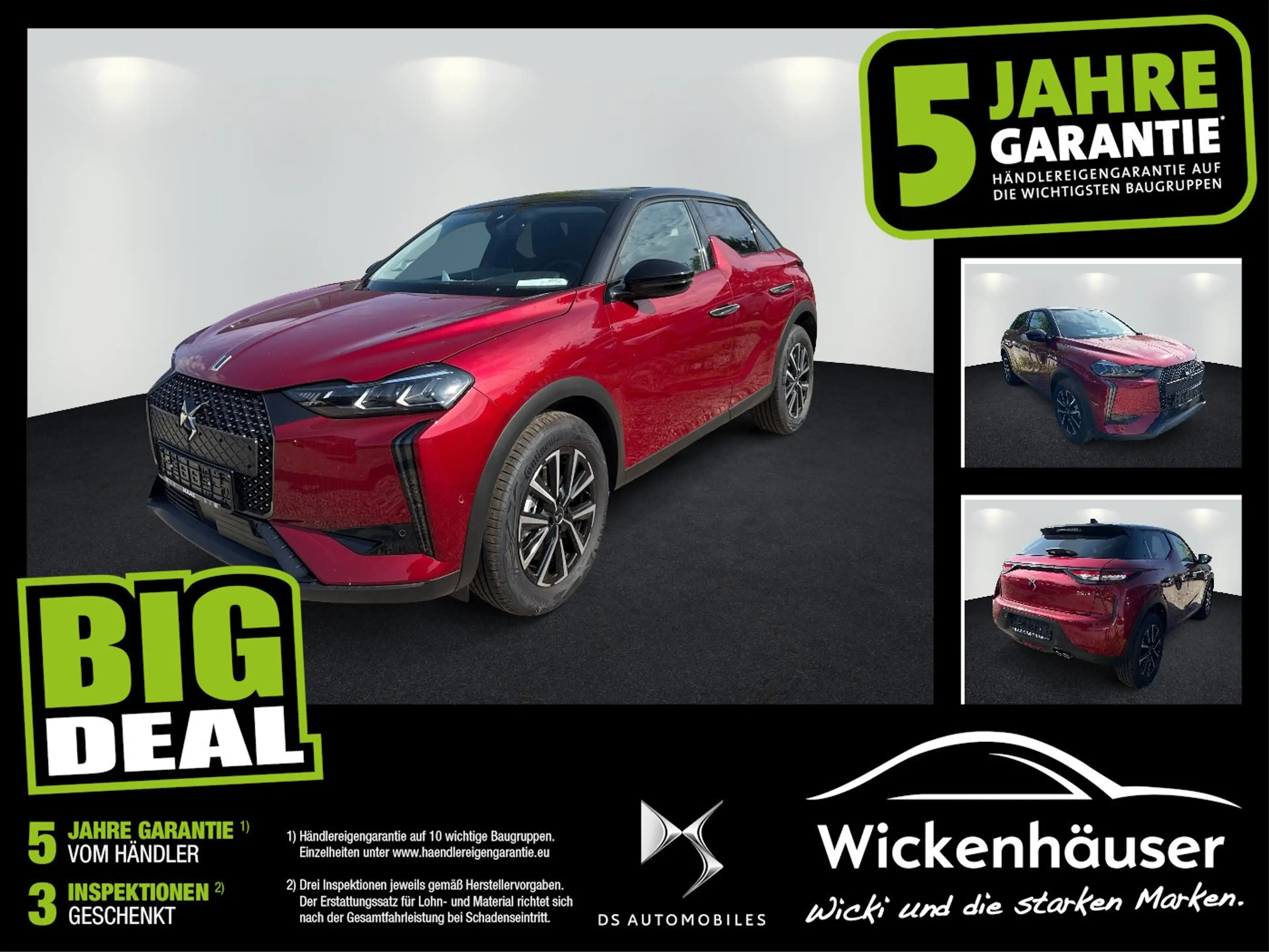 DS Automobiles DS 3 DS3 1.2 136 Pallas Navi Kamera 360 TotWinkel