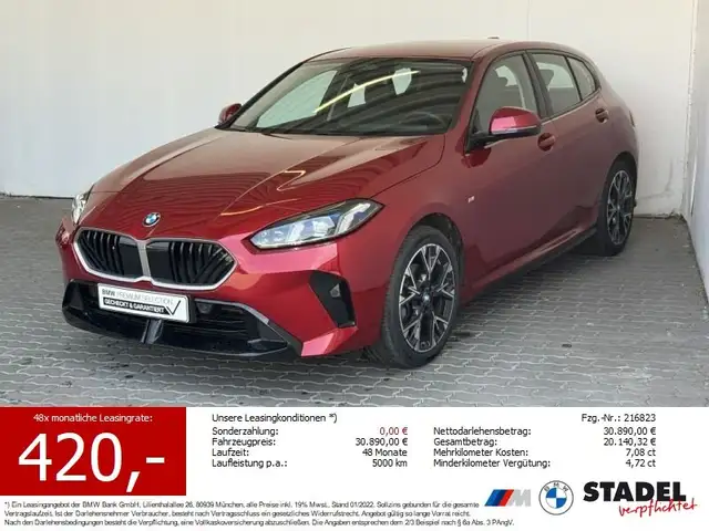 Bmw 120 dA Limousine M Sport Navi.LED.DriveAss.Rükame