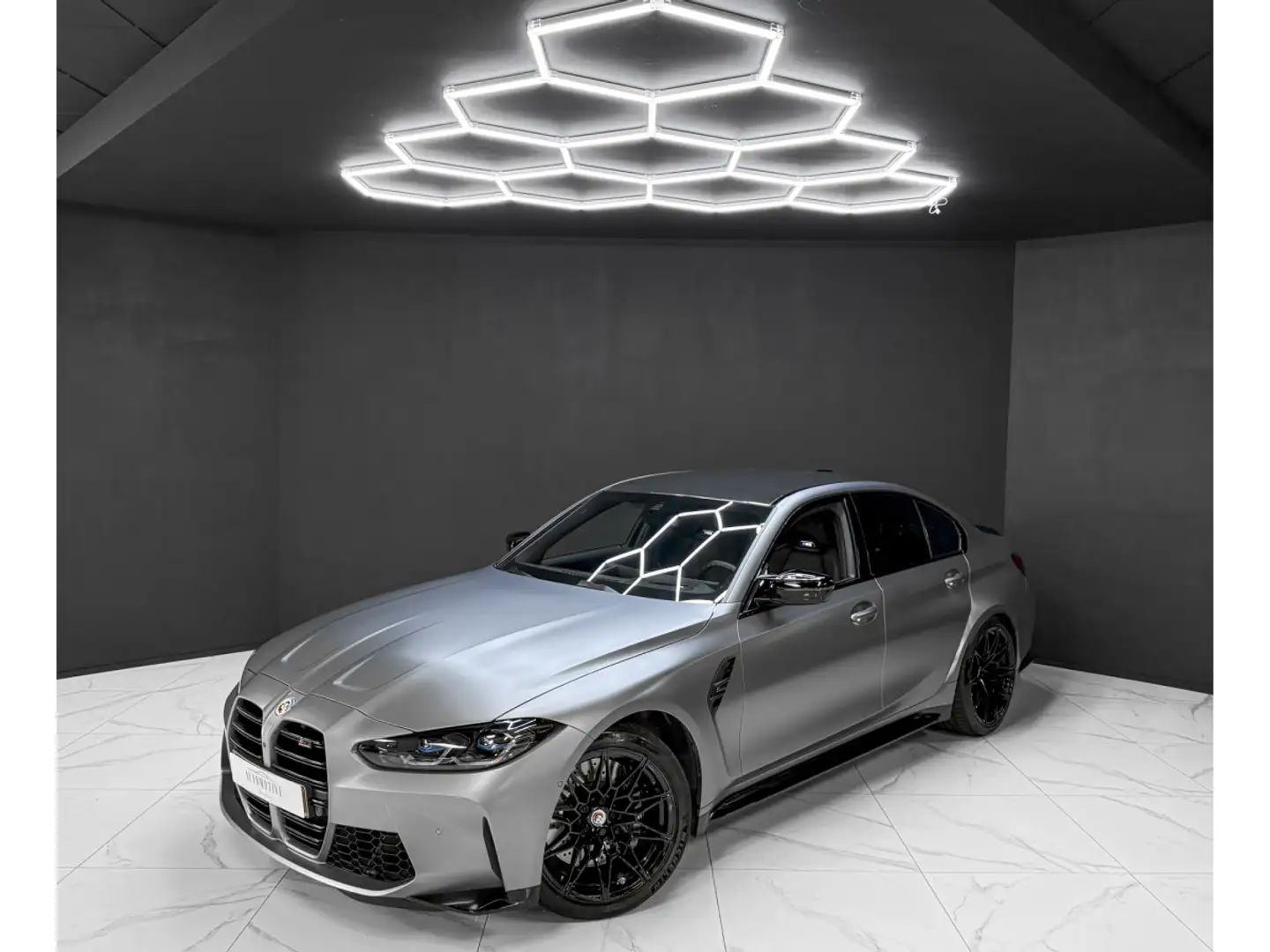BMW M3 Competition xDrive / FRONT PPF / HK / 360 / ADAPTI Gris - 1